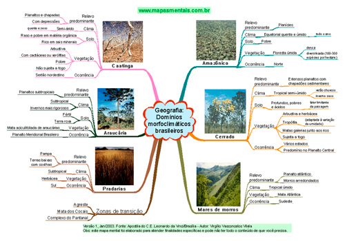 Domínio morfoclimático de Mares de Morros - Geografia - InfoEscola