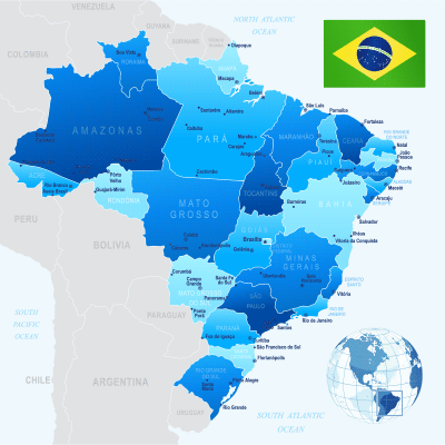 Divisão político-administrativa do Brasil - Mundo Educação
